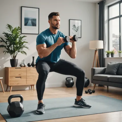 Упражнения на бицепс с гантелями: Домашние тренировки для силы и формы