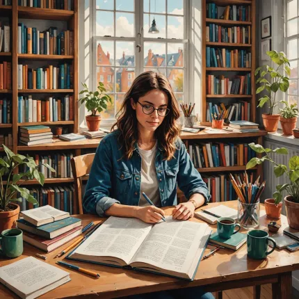 Искусство, образование и творчество в писательской поэзии: путь к глубинному самовыражению